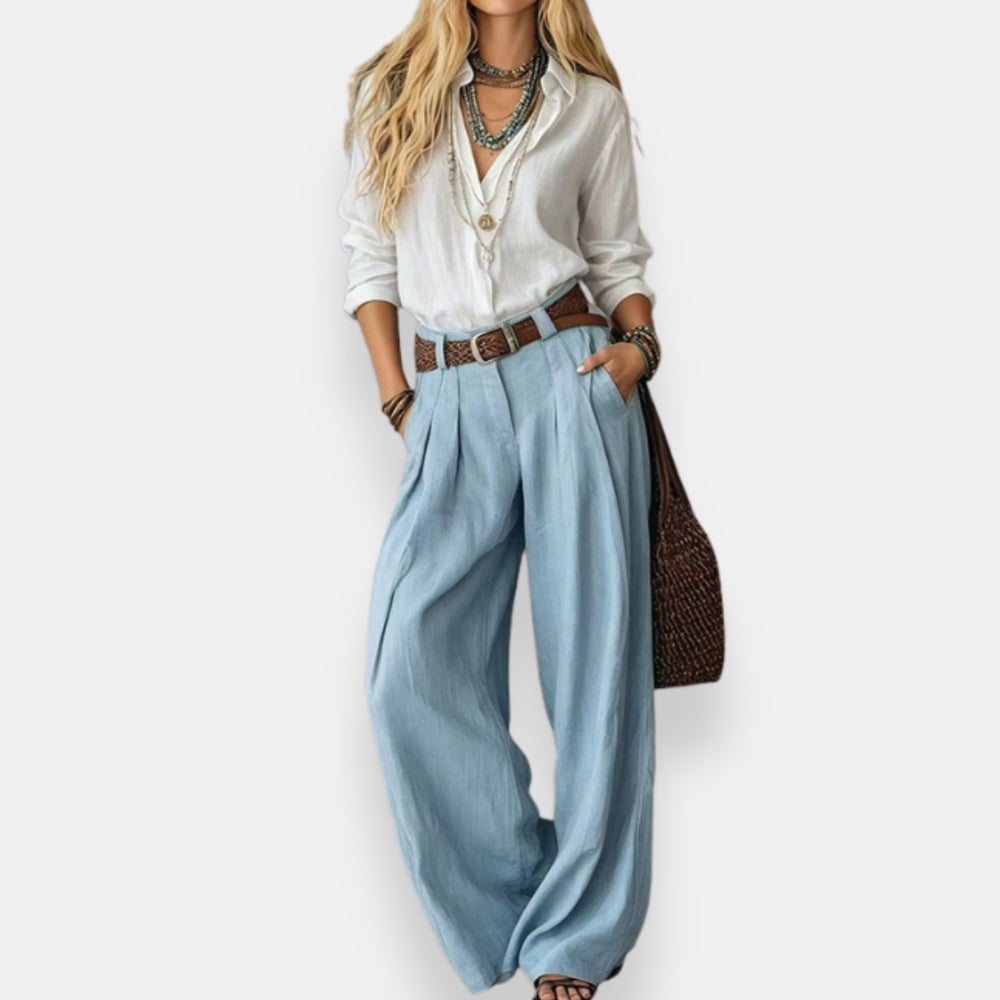 Orable - Conjunto De Camisa Y Pantalón