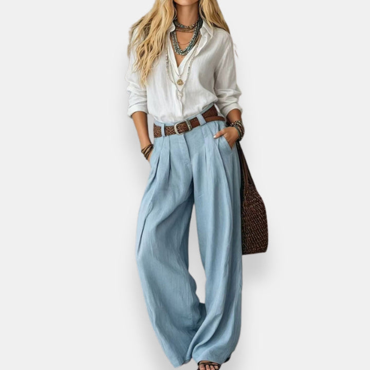 Orable - Conjunto De Camisa Y Pantalón