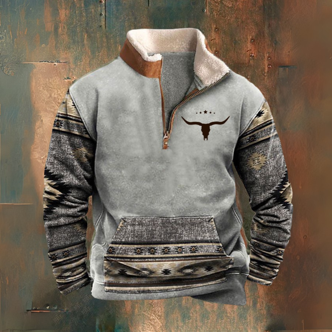 Mirko - Chaqueta De Otoño Con Media Cremallera