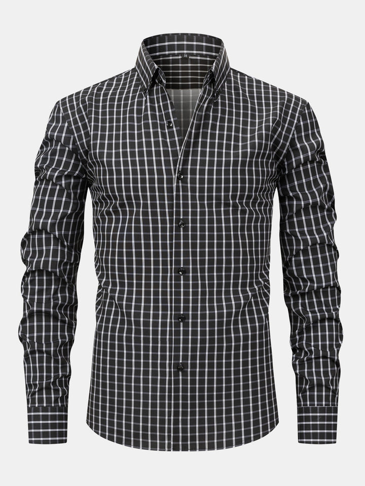 Colin - Camisa De Manga Larga Con Estampado a Cuadros