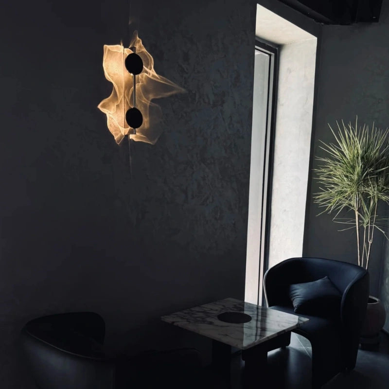 EchoLight - Lámpara De Pared Con Sombra Luminosa