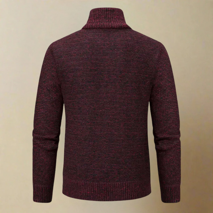 Feodor - Chaqueta Cálida con Cremallera y Cuello Alto