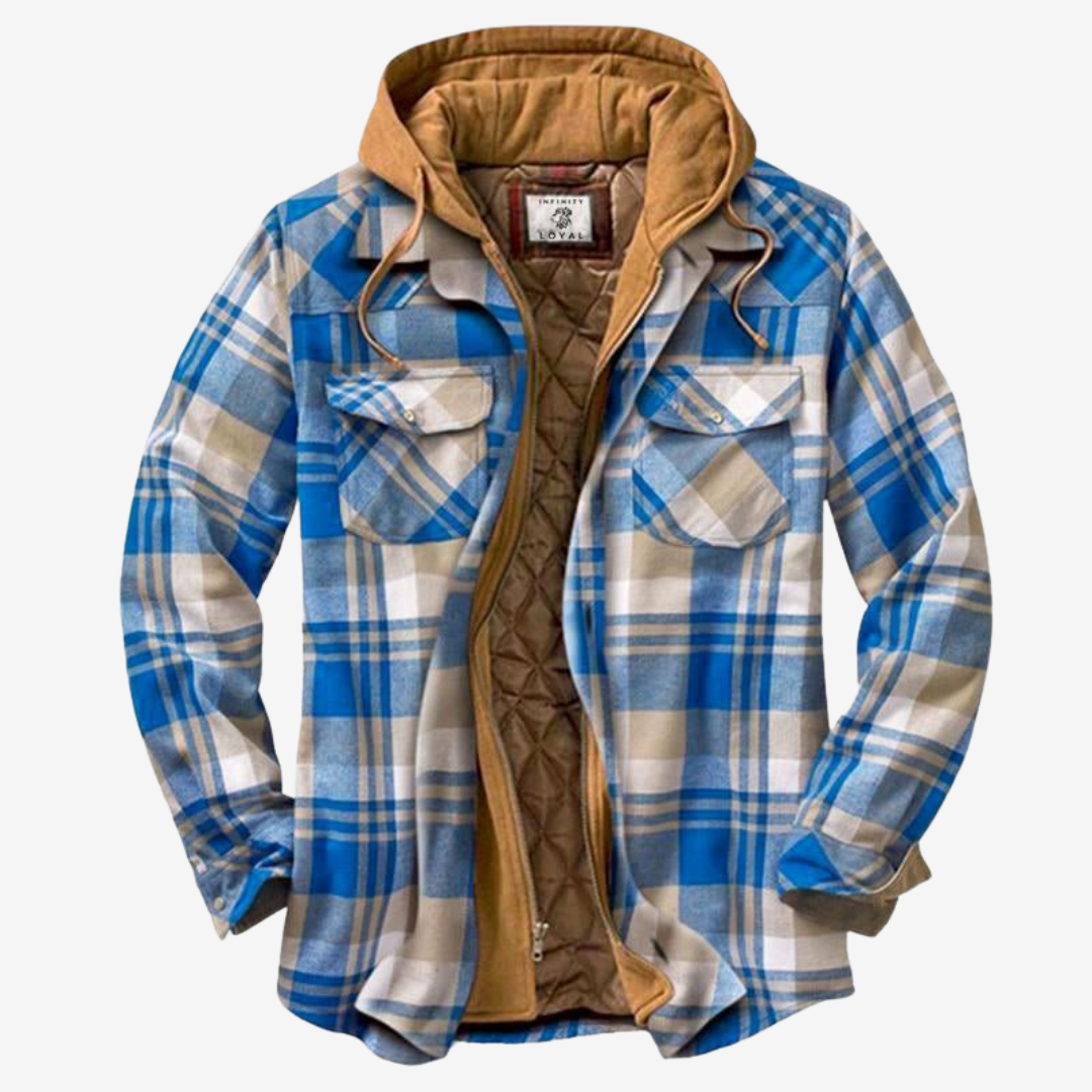 Everett - Chaqueta Acogedora De Estilo Robusto