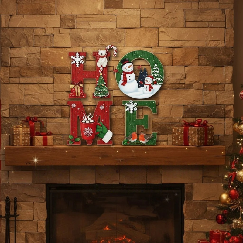 MerrySign - Letrero Navideño para Casas Históricas
