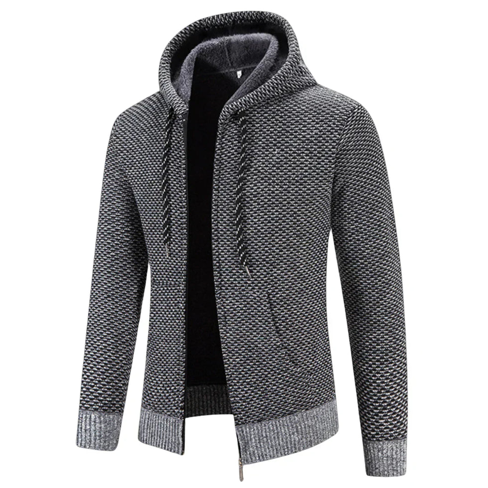 Lucien - Sudadera Con Capucha y Manga Larga Con Cremallera