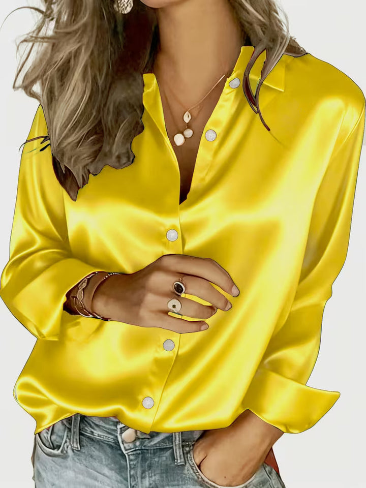 Kelina - Camisa De Manga Larga Con Botones