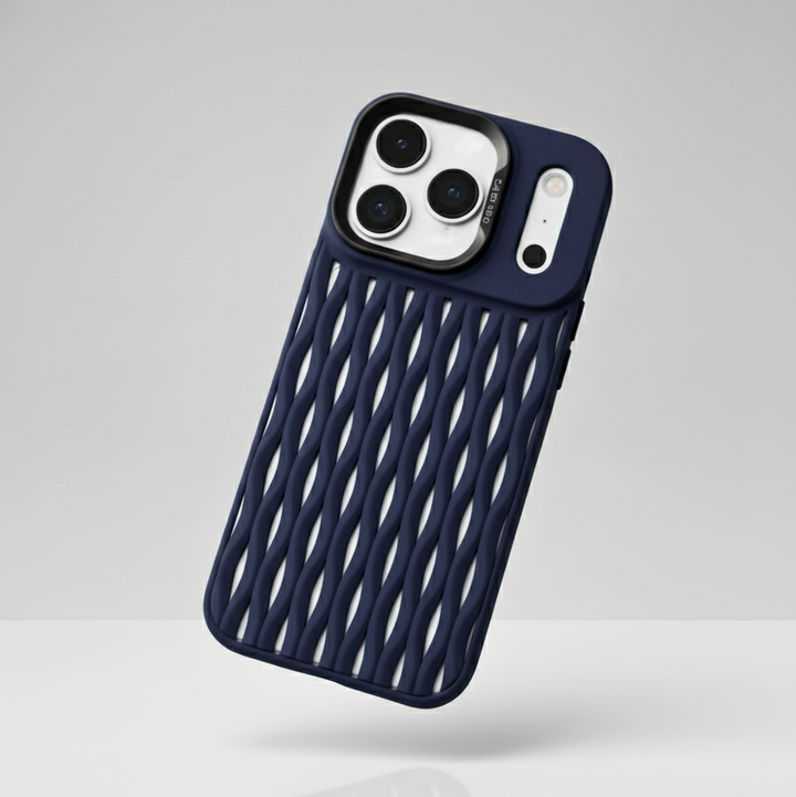 GripGrove - Funda Transpirable De Malla Tejida Para iPhone