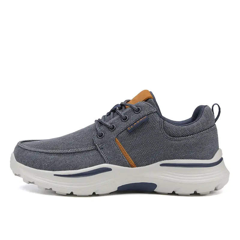 Keidean - Zapatillas De Lona Transpirables Con Cordones