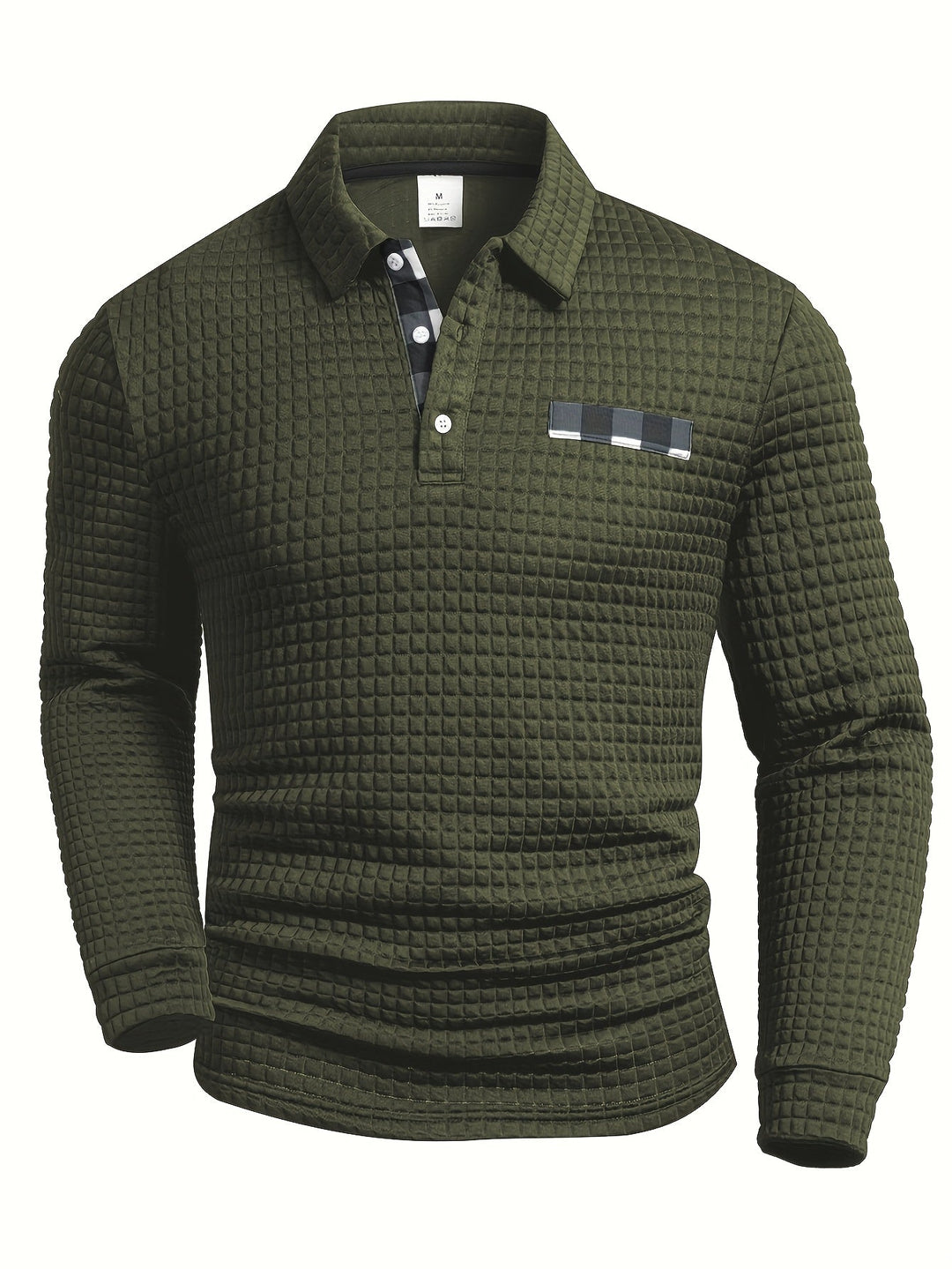 Juergen - Camisa Informal De Manga Larga Con Botones