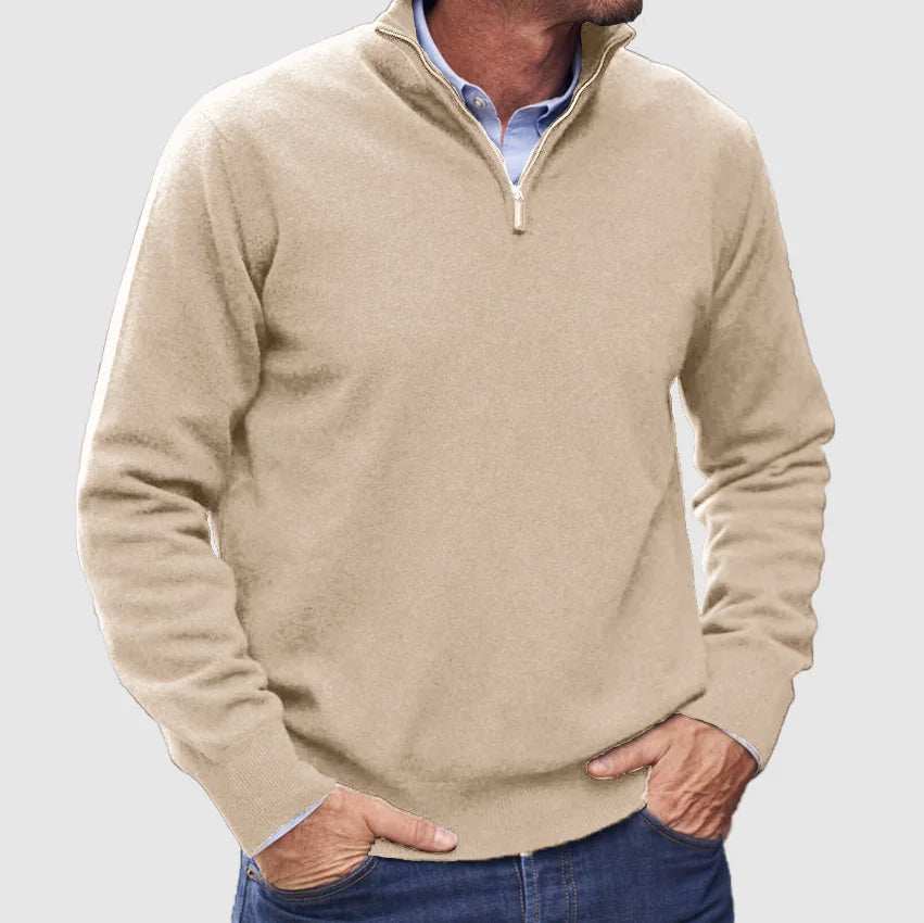 Mitch - Jersey De Manga Larga Con Cremallera