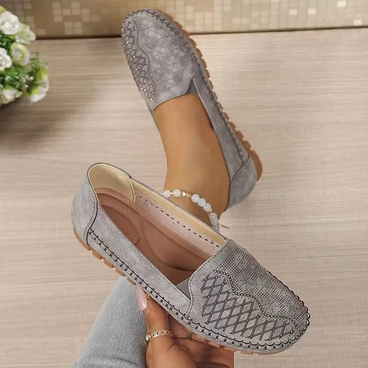 Efraya - Sandalias Planas Vintage Con Estilo