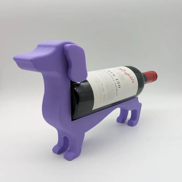 WineHound - Portabotellas De Vino Perro Salchicha