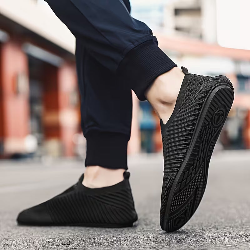 Dawood - Zapatillas Sin Cordones de Punto Transpirable