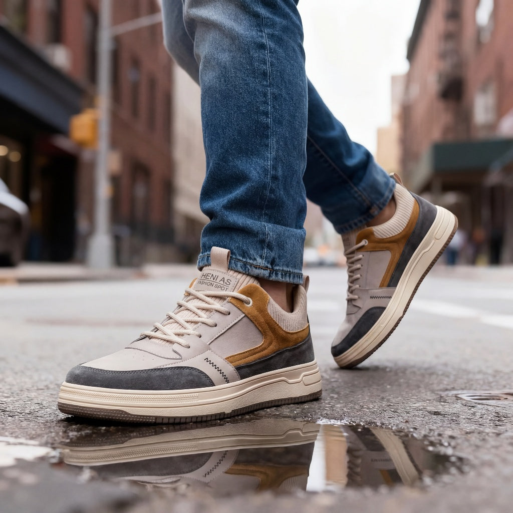 Garcia - Zapatillas Deportivas Informales Con Cordones`