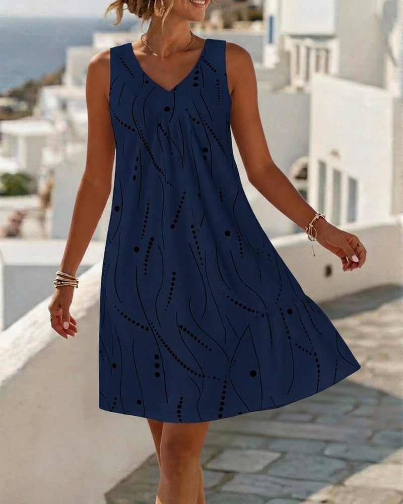 Lalesca - Vestido MIDI Sin Mangas
