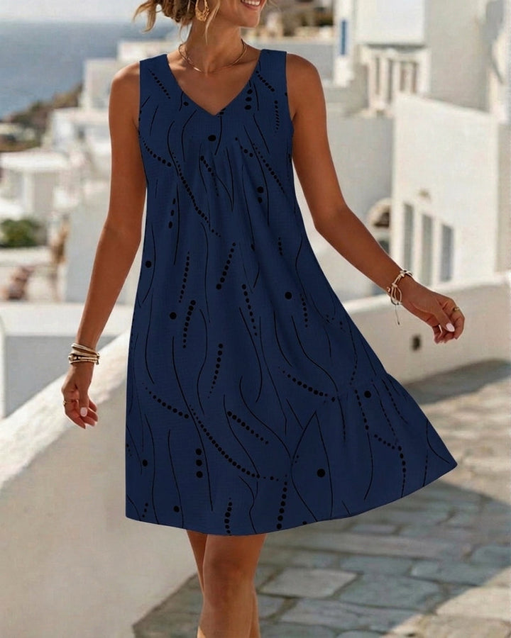 Lalesca - Vestido MIDI Sin Mangas