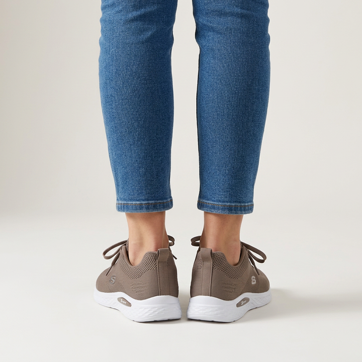 Alixia - Zapatilla Cómoda Con Cordones