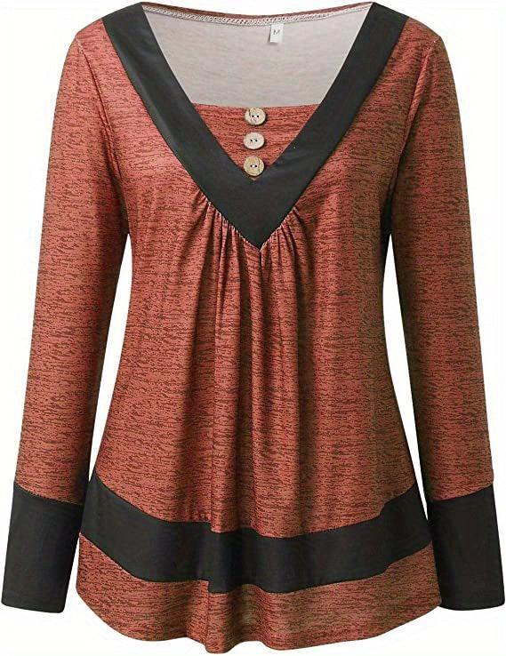Grisel - Camiseta Acampanada Y Elegante
