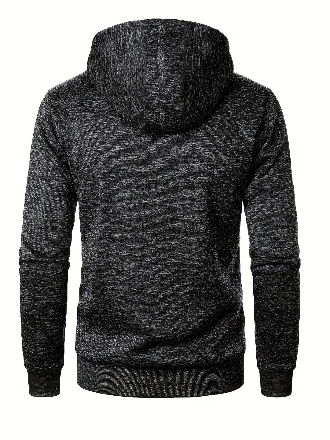 Ewen - Manga Larga Con Cremallera Sudadera Con Capucha