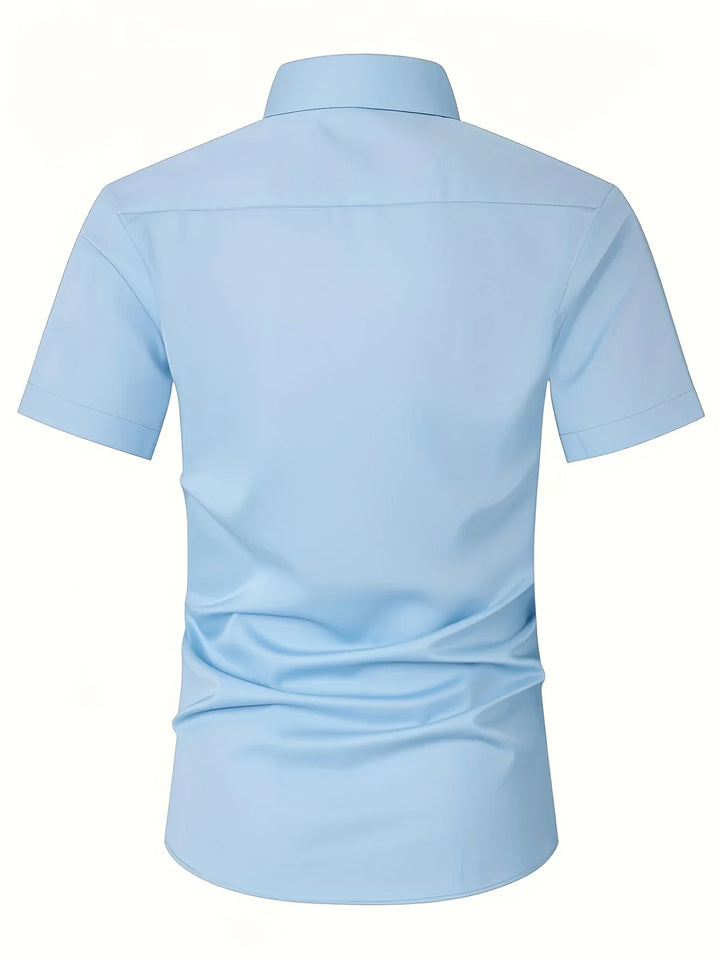 Ezra - Elegante Camisa Entallada Con Botones