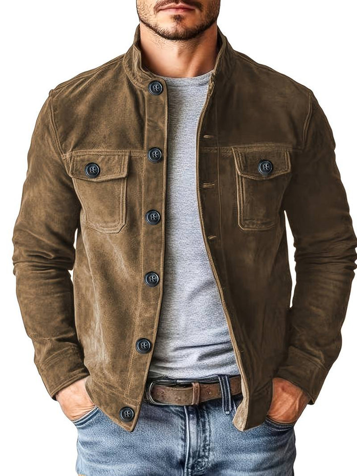 Neeman - Chaqueta Informal de Manga Larga Con Bolsillo
