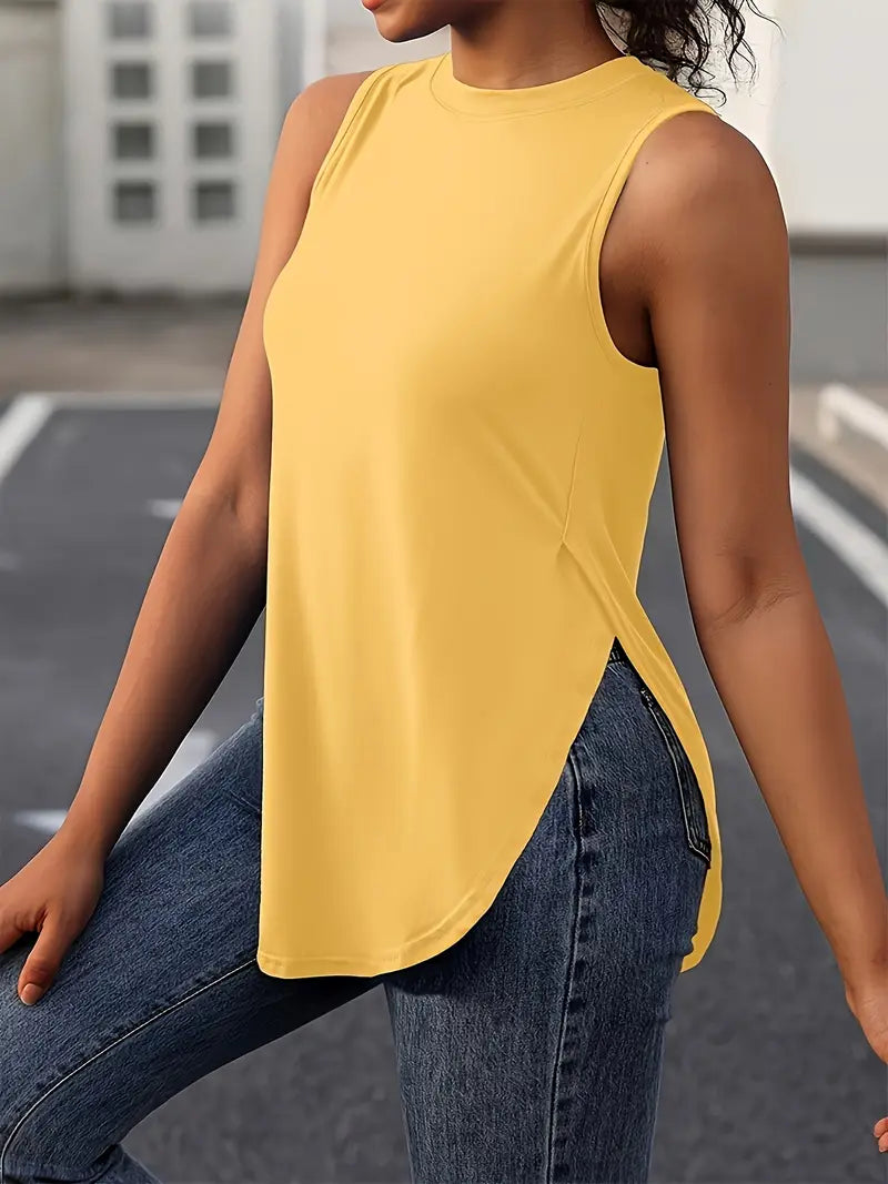 Desirae - Camisa Sin Mangas Transpirable