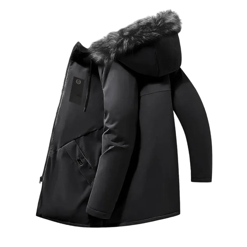 Falkner - Chaqueta Parka Con Capucha Cortavientos