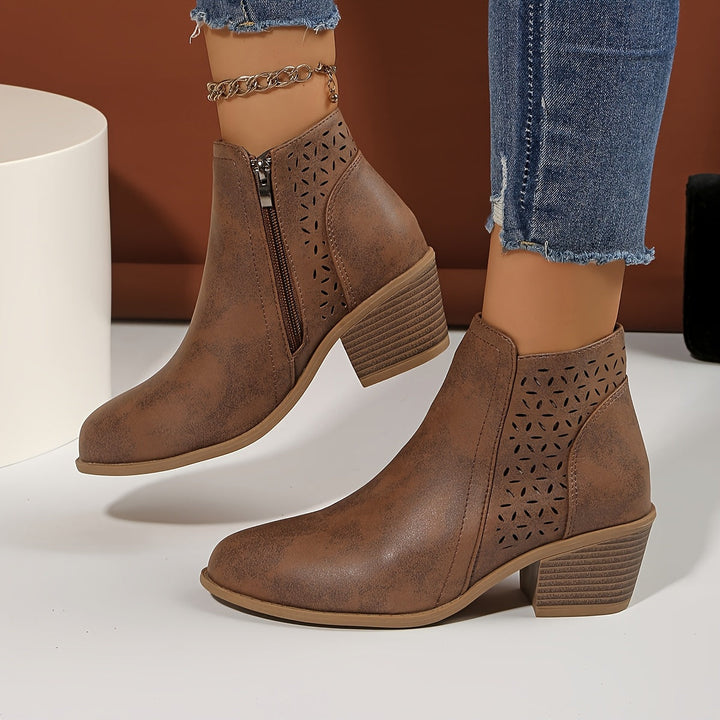 Fredrika - Botines Transpirables Con Cremallera