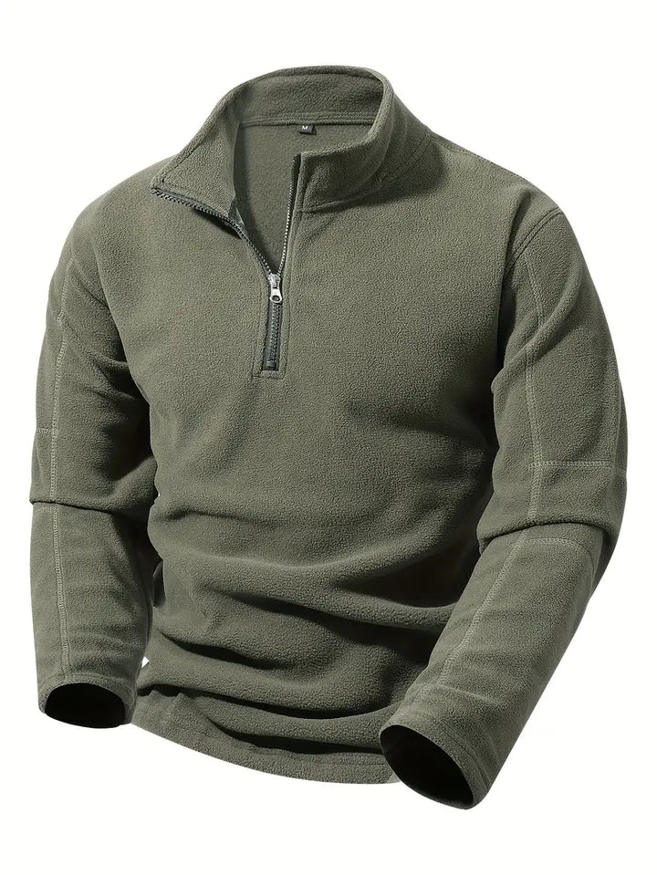 Maurits - Sudadera Con Cuello Alto Y Media Cremallera