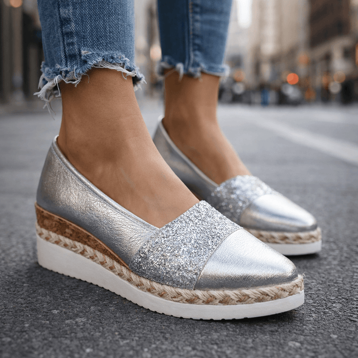 Jahaira - Elegantes Zapatos De Cuña Antideslizantes