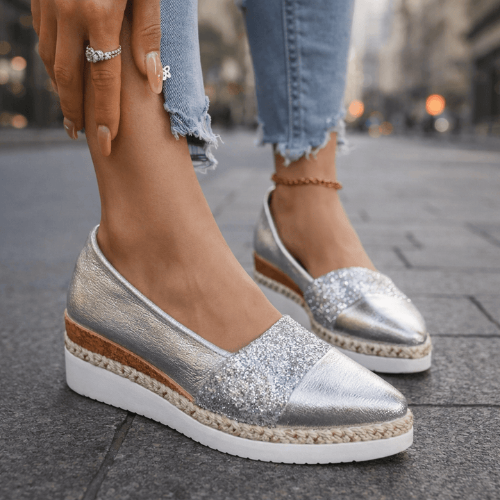 Jahaira - Elegantes Zapatos De Cuña Antideslizantes