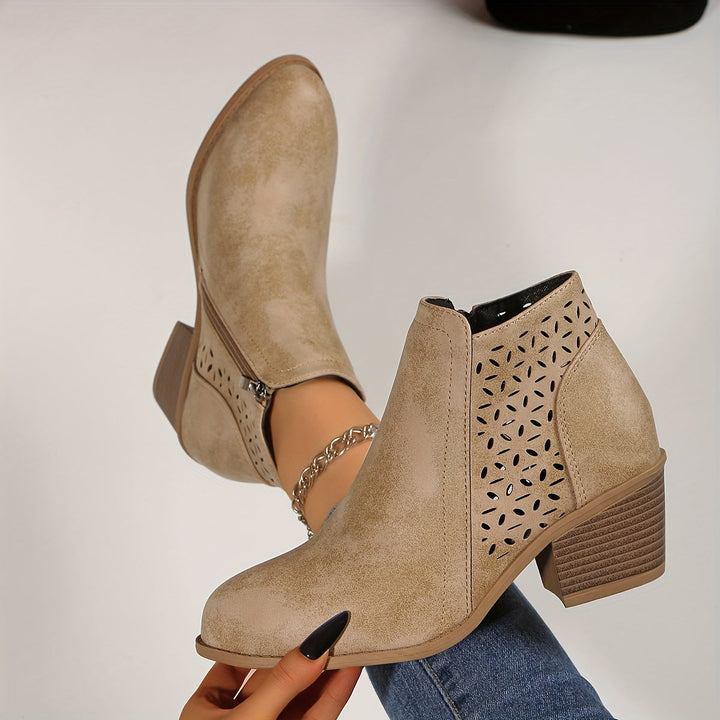 Fredrika - Botines Transpirables Con Cremallera