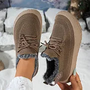 Dyer - Zapatillas con Cordones y Forro de Felpa