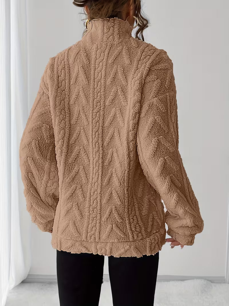Nessia - Sudadera Versátil De Forro Polar