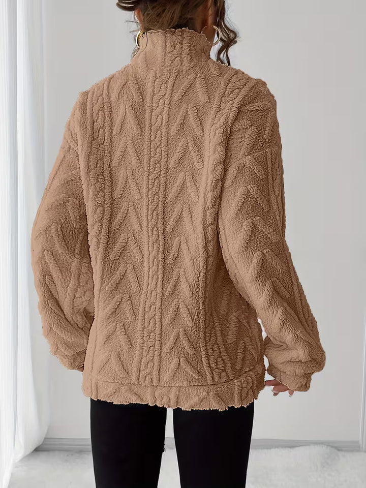 Nessia - Sudadera Versátil De Forro Polar