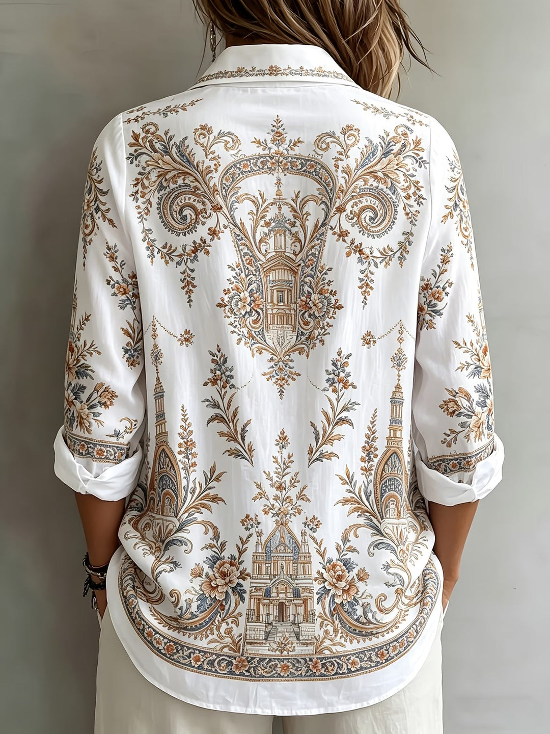 Aldana - Camisa De Manga Larga Con Botones