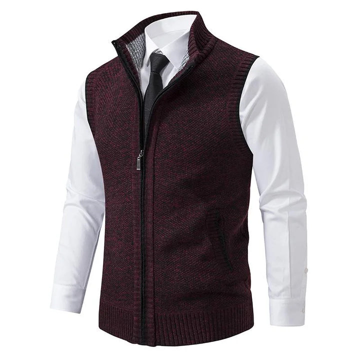 Bremer - Chaleco De Punto Polar Sin Mangas