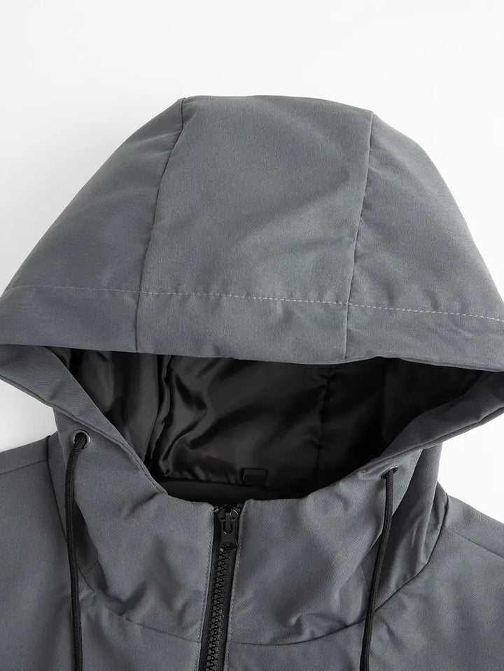Conor - Chaqueta Cortavientos Con Cremallera y Capucha