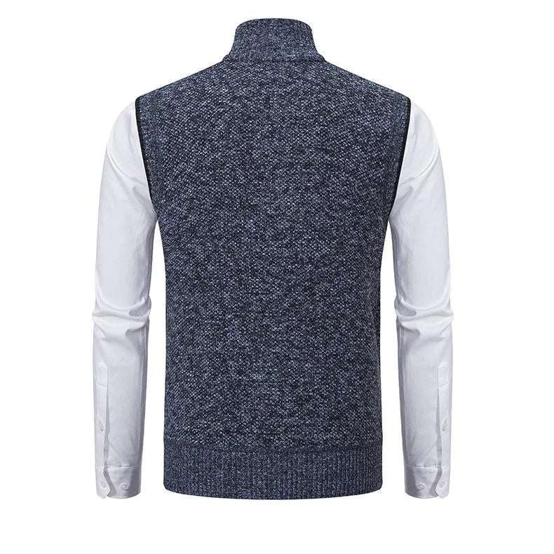 Bremer - Chaleco De Punto Polar Sin Mangas