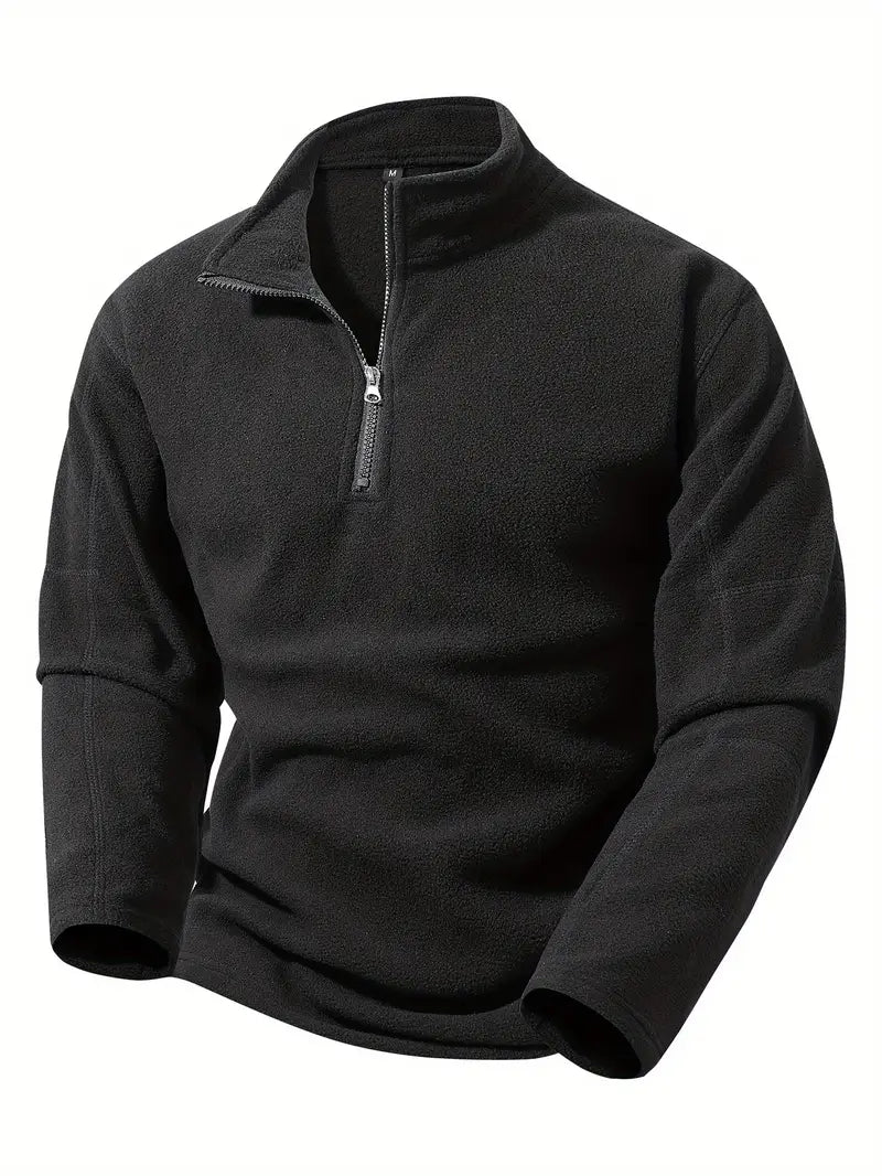 Maurits - Sudadera Con Cuello Alto Y Media Cremallera
