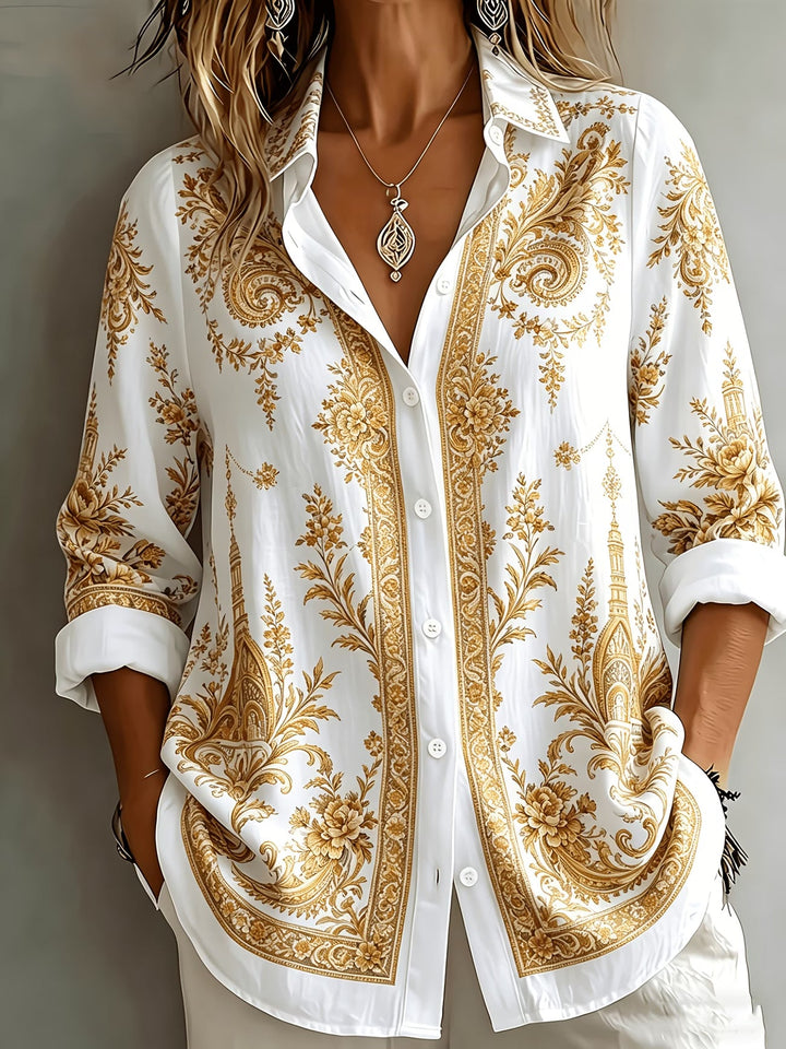 Aldana - Camisa De Manga Larga Con Botones