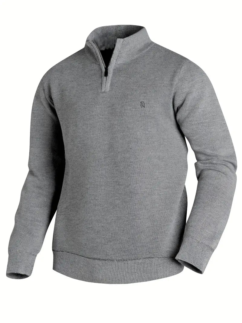 Aryan - Jersey Informal De Punto Con Cremallera