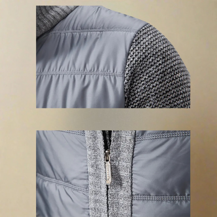 Feodor - Chaqueta Cálida con Cremallera y Cuello Alto