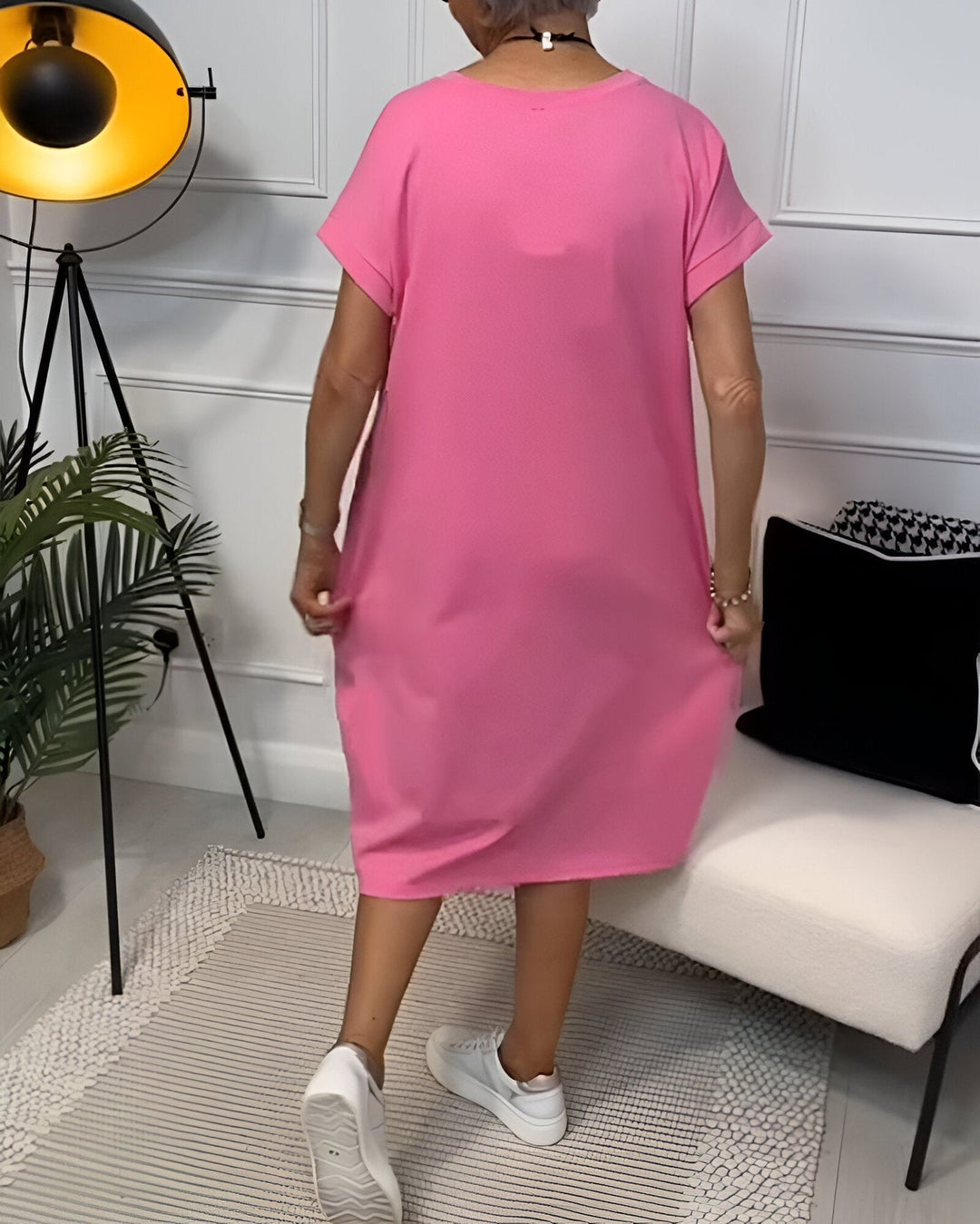 Jocelyn - Vestido Informal y Cómodo Con Bolsillos