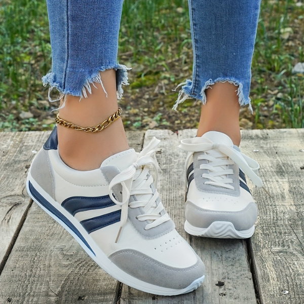 Adina - Cómodas Zapatillas Con Cordones