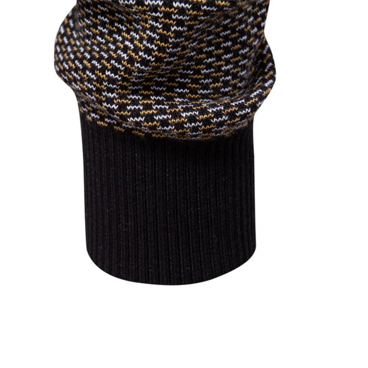 Limman - Jersey De Punto Jacquard Con Media Cremallera