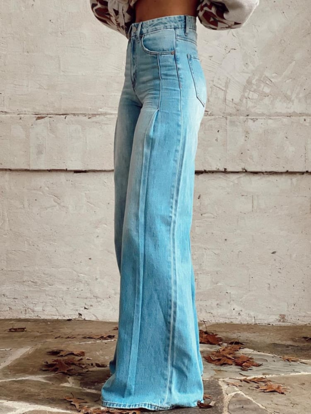 DOROTEA - PANTALÓN CLÁSICO DE PIERNA ANCHA