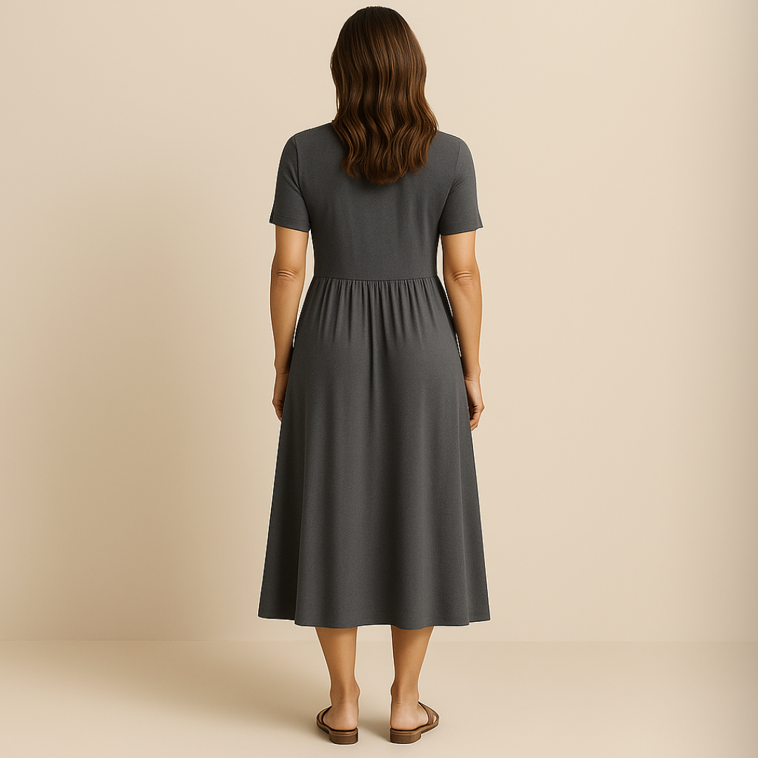 Bridgett - Vestido De Manga Corta