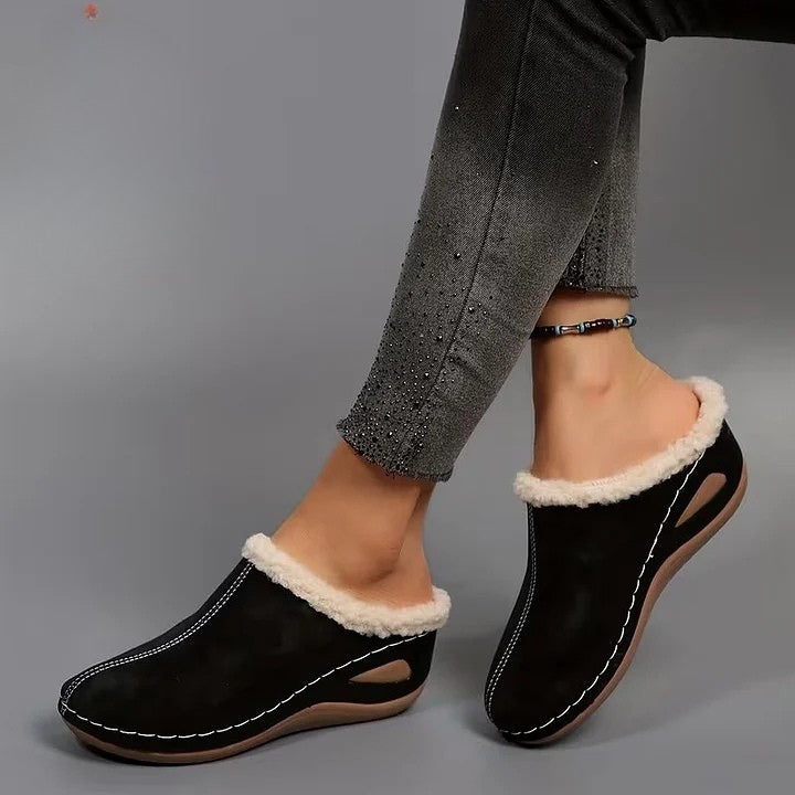 Martínez - Zapatos Sin Cordones Con Forro De Piel Sintética