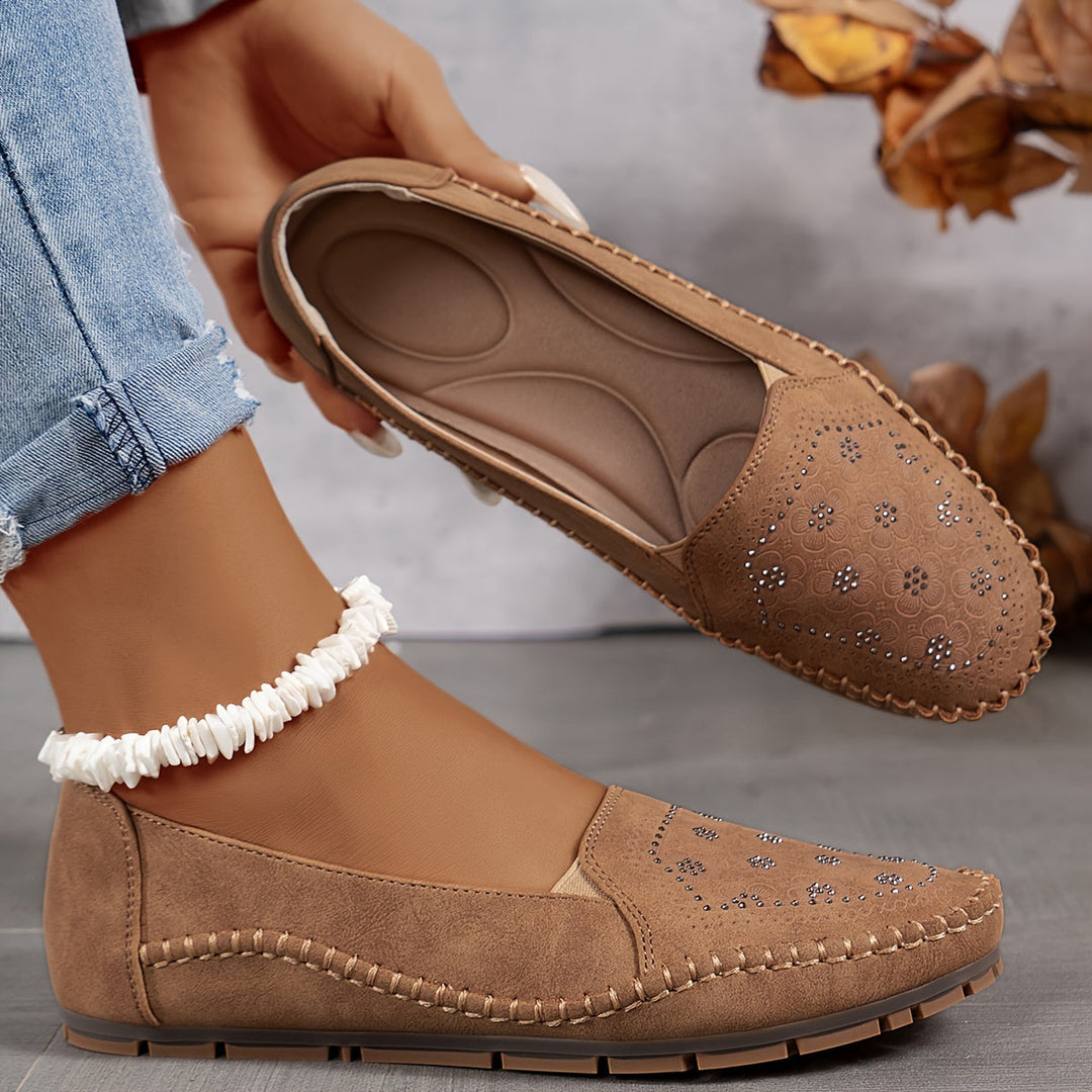 Lyrissa - Zapatos Cosidos Cómodos